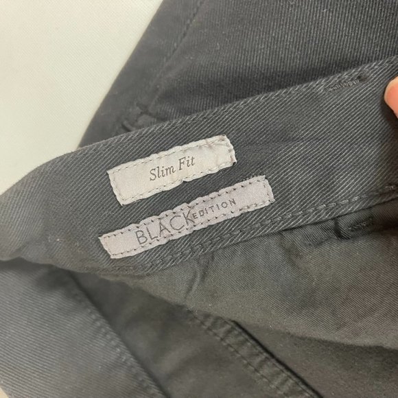 Canali Black Men's Denim NWTS size 50 European size 34 - Picture 3 of 8